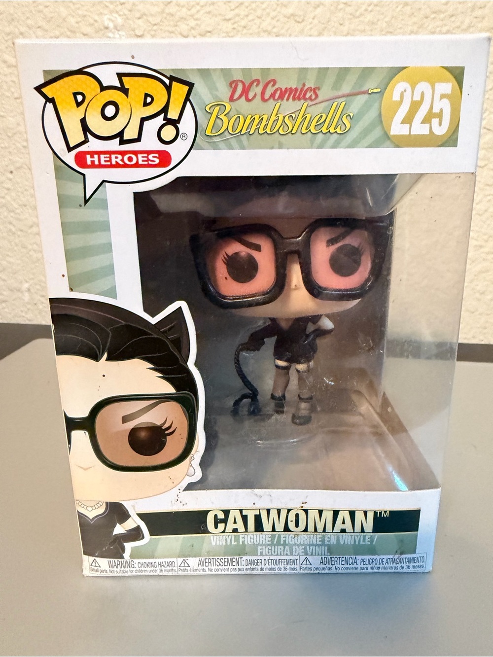 Funko Pop! Heroes DC Comics Bombshells Catwoman Vinyl Figure - Black